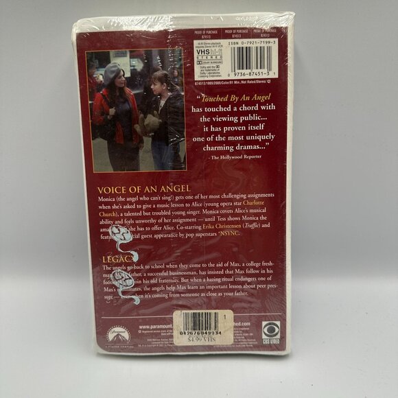 Touched By An Angel: Back To School VHS Lessons  NSYNC  New - Picture 2 of 2